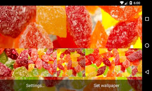 Candy Live Wallpaper screenshot 6