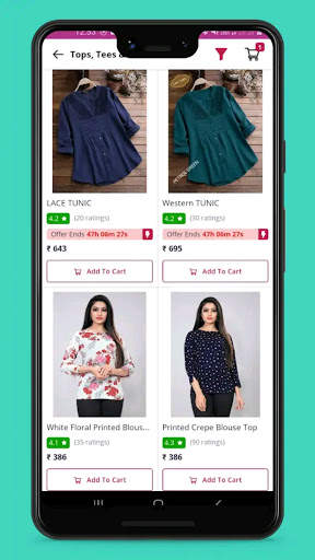 Woman latest dress online shopping with onlinehub screenshot 3