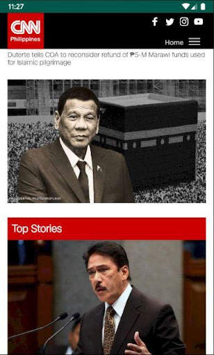 CNN Philippines News 1 تصوير الشاشة