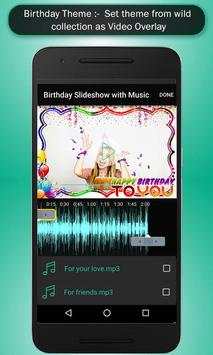 Birthday Video Maker With Birthday Song screenshot 5