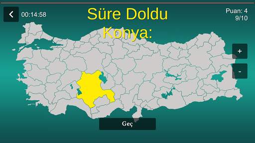 Türkiye Haritası Quiz screenshot 10