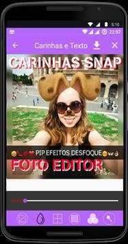 Editor de Fotos Efeitos Cachorro Carinhas do Snap screenshot 3