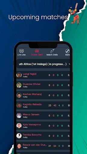 Cricket 22 : Live Line & Score screenshot 4