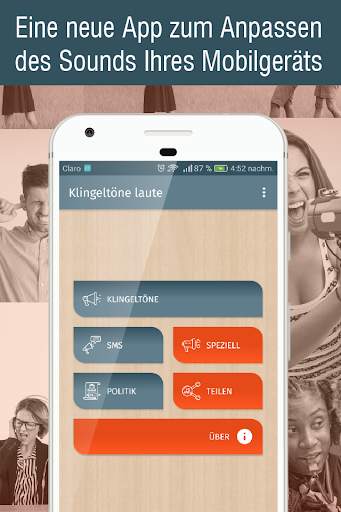 laute klingeltöne kostenlos, töne lauter app screenshot 1