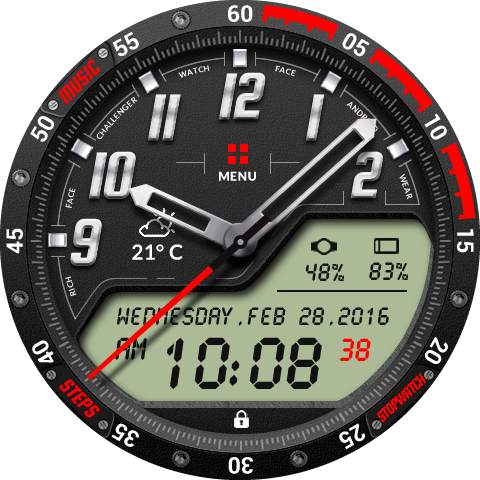 Challenger Watch Face screenshot 12