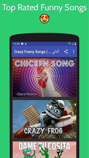 Crazy Funny Songs | أغاني مجنونة ومرحه screenshot 1