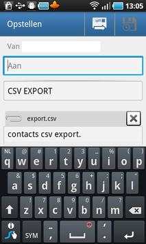 Contacts / SMS /LOG CSV Export screenshot 6