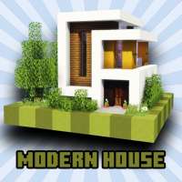 Modern House Map for Minecraft logo