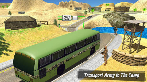 Army Bus Driver US Military Soldier Transport Duty screenshot 3