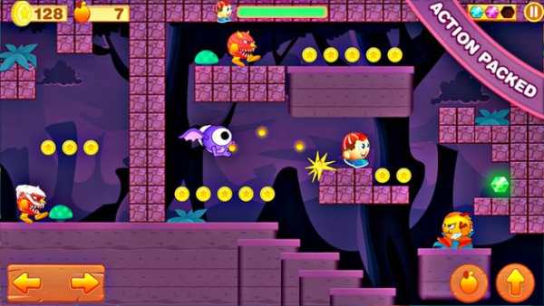 Jungle Castle Boy Run screenshot 2