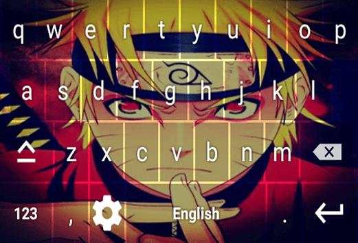 Keyboard Naruto screenshot 5