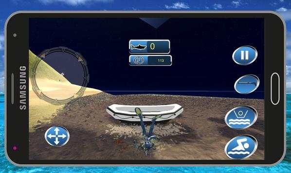 underwater scuba shark hunt screenshot 3