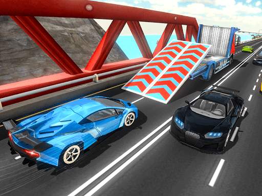 Highway Car Transform Tank Stunt Racing 2019 screenshot 12