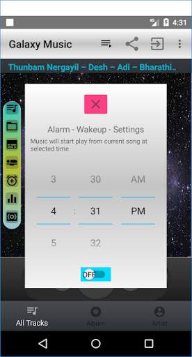 Galaxy Music Player screenshot 4