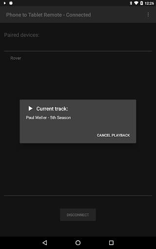 Phone to Tablet Remote for music and video screenshot 9