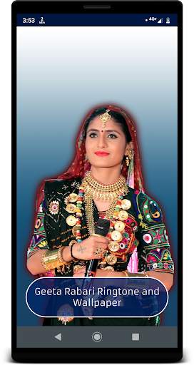 Geeta Rabari Ringtone and Wallpaper screenshot 1
