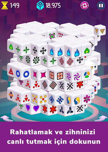 Mahjongg Dimensions - 3D Bulmaca Oyunu screenshot 5