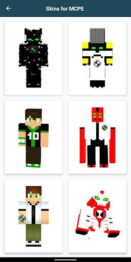 Ben Alien Skins for Minecraft screenshot 8