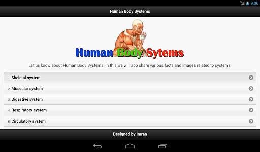 Human Body System screenshot 1