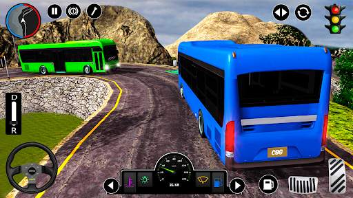 Game Bus Simulator Bus Kota screenshot 1