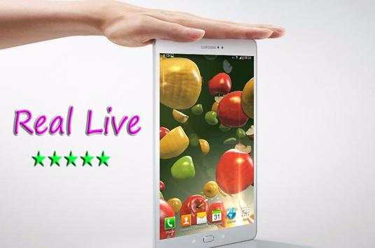 Fruits 3D Live Wallpaper screenshot 2