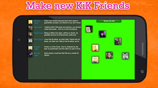 Chat Friend for Kik screenshot 2
