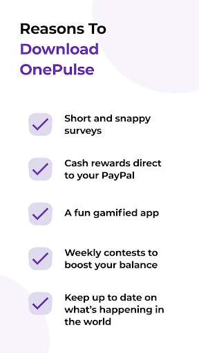 OnePulse - Earn from surveys скриншот 3