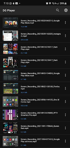 DG Player Plus screenshot 1