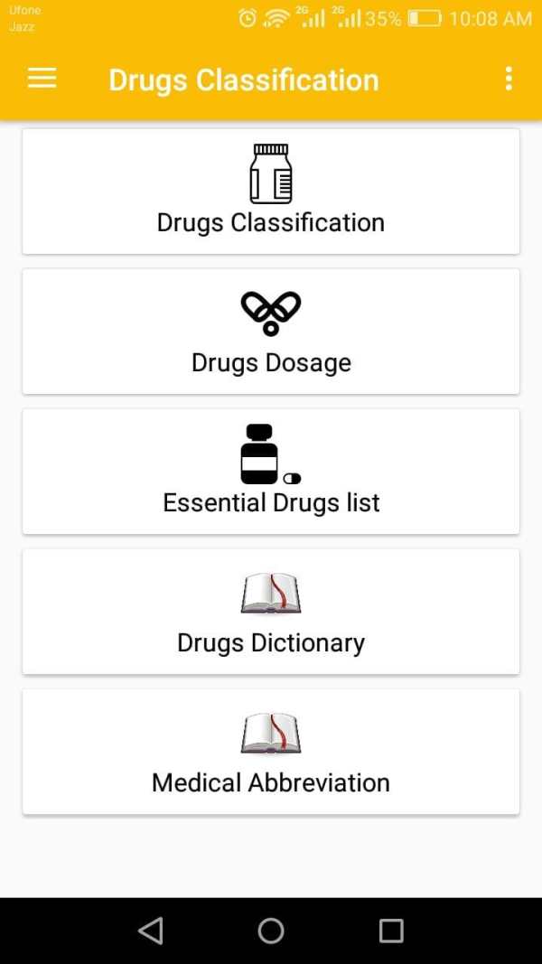 Drugs Classification and Drugs Dosage screenshot 2