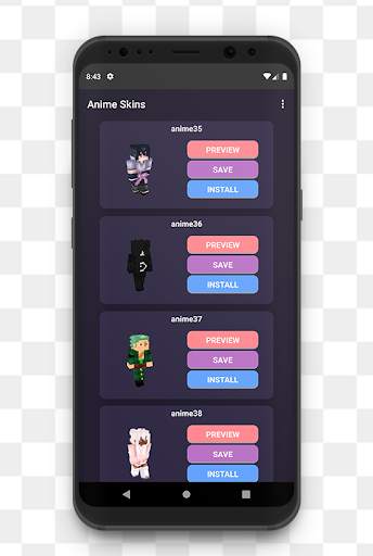 Anime Skins For Minecraft screenshot 1