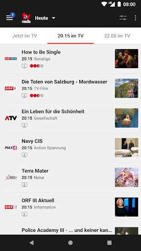 TV-MEDIA TV Programm screenshot 1