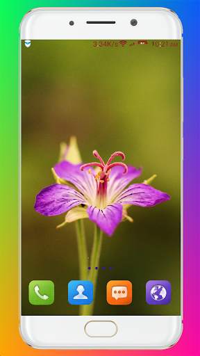 Purple Flower Wallpaper screenshot 9