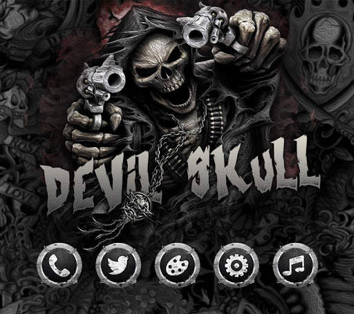 Hell Devil Death Skull Theme screenshot 4