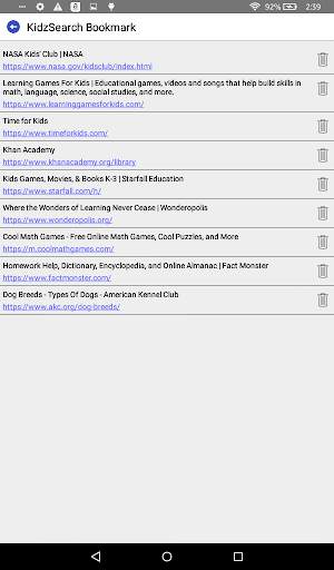 KidzSearch Safe Search Engine screenshot 5