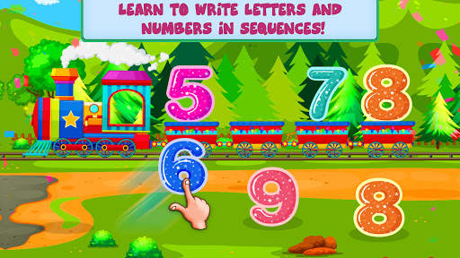 Preschool Games - Trace Number and Alphabets screenshot 5