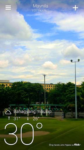 Yahoo Panahon screenshot 1