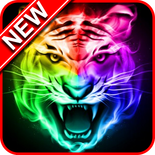 Neon Animals Wallpaper icon
