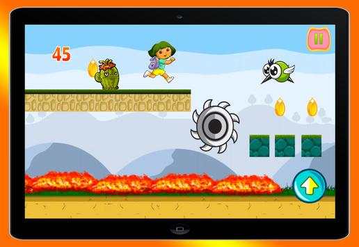 RUN DORA RUN - GIRLS GAME 2 screenshot 1