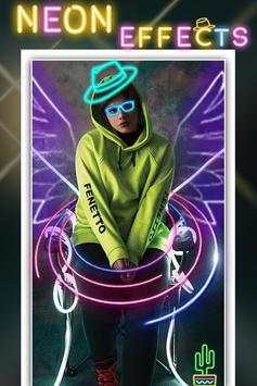 Neon Photo editor : Neon Light Effects screenshot 3