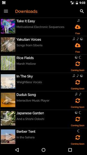 myNoise screenshot 2