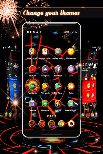 3D 2021 Theme For Android 6 تصوير الشاشة