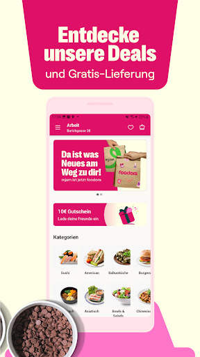 foodora AT Essen bestellen screenshot 4