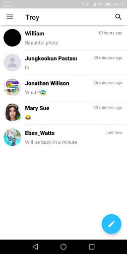 Messenger screenshot 1