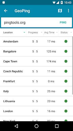 PingTools Network Utilities screenshot 7