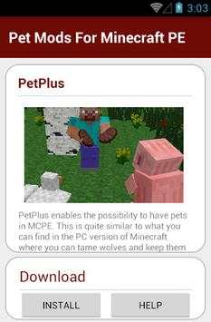 Pet Mods For Minecraft PE screenshot 5