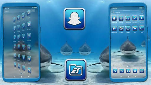 Shark Launcher Theme screenshot 4