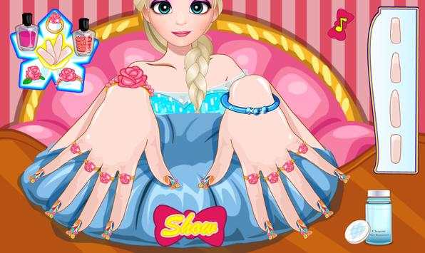 Frozen Elsa Nail Salon screenshot 4