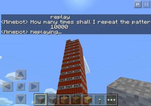 Guide Minebot for Minecraft PE screenshot 1
