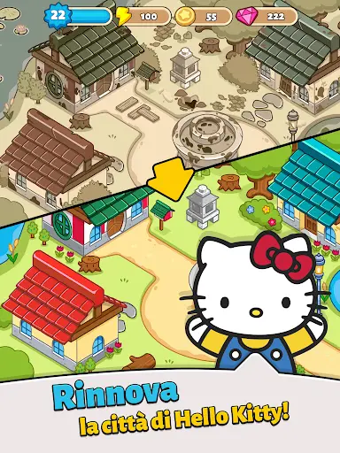 Hello Kitty - Merge Town screenshot 6