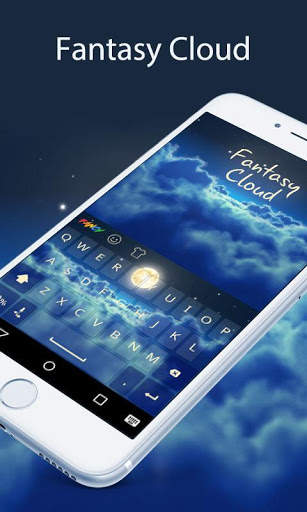 Cloud Fancy Keyboard Theme screenshot 2
